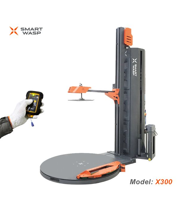 Pneumatic Automatic Pallet Wrapping Machine X300